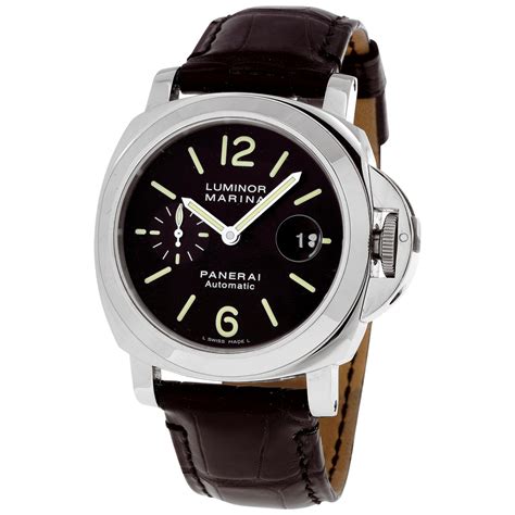 stainless steel panerai|panerai luminor marina cost.